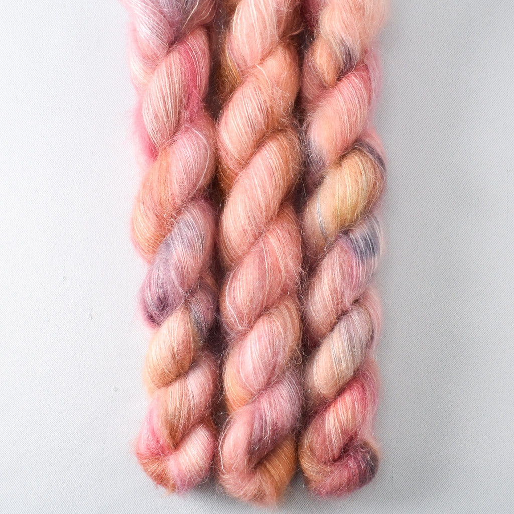 Tropical Sunset - Miss Babs Moonglow Kid Mohair and Silk yarn
