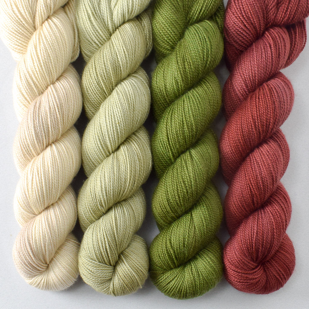 Up the Garden Path, The Last Straw, Terrapin Station, Corset - Miss Babs Yummy 2-Ply Quartet