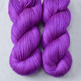 Violaceous - Miss Babs Big Silk wool and silk blend yarn