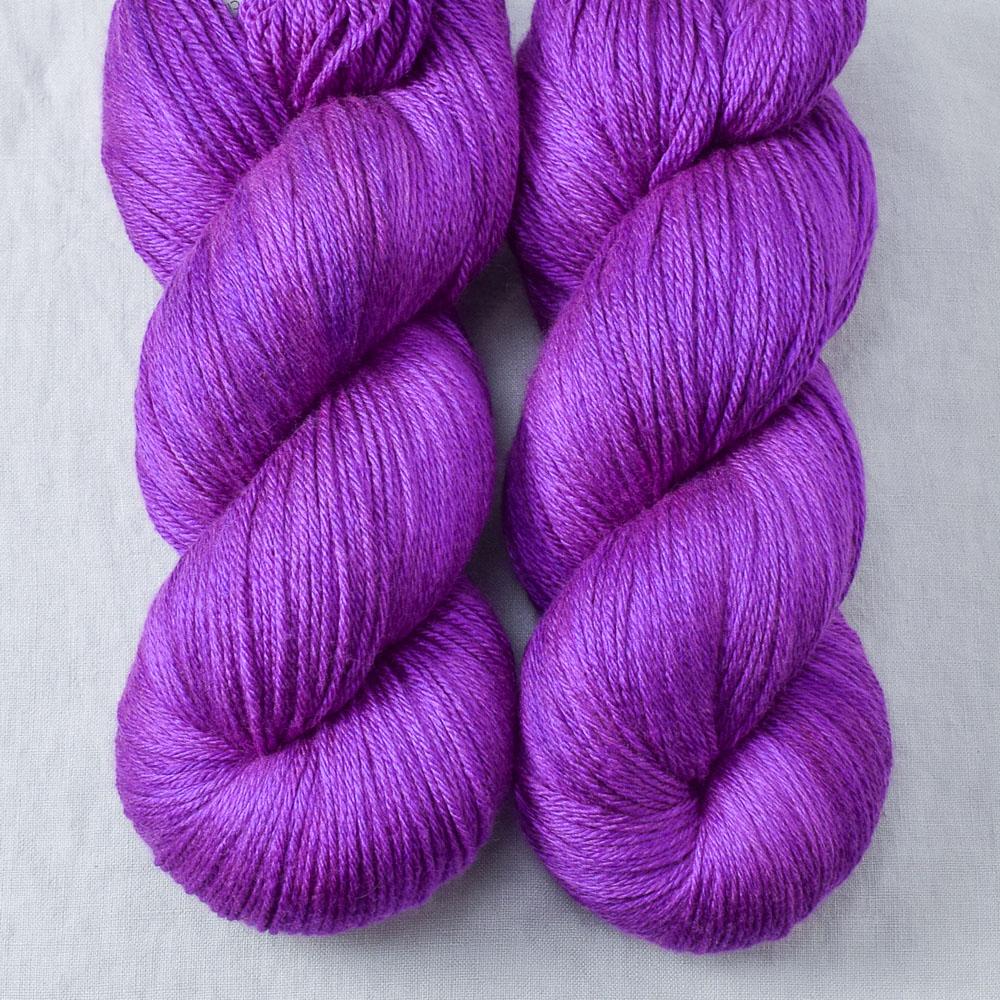 Violaceous - Miss Babs Big Silk wool and silk blend yarn