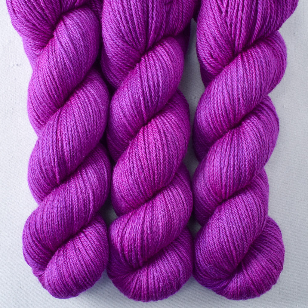 Violaceous - Miss Babs Killington wool and silk blend yarn