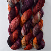 Volcanic Eruption - Miss Babs Putnam Merino wool and nylon sock yarn