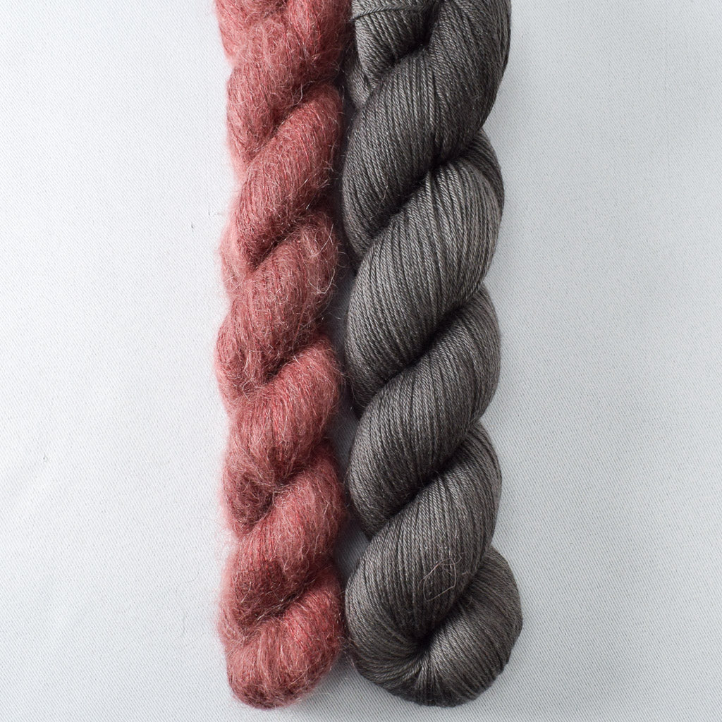 Walnut, Corset - Miss Babs Tarte-Moonglow Duo