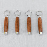 Walnut Hand Turned Darning Needle Holder - Miss Babs Notions