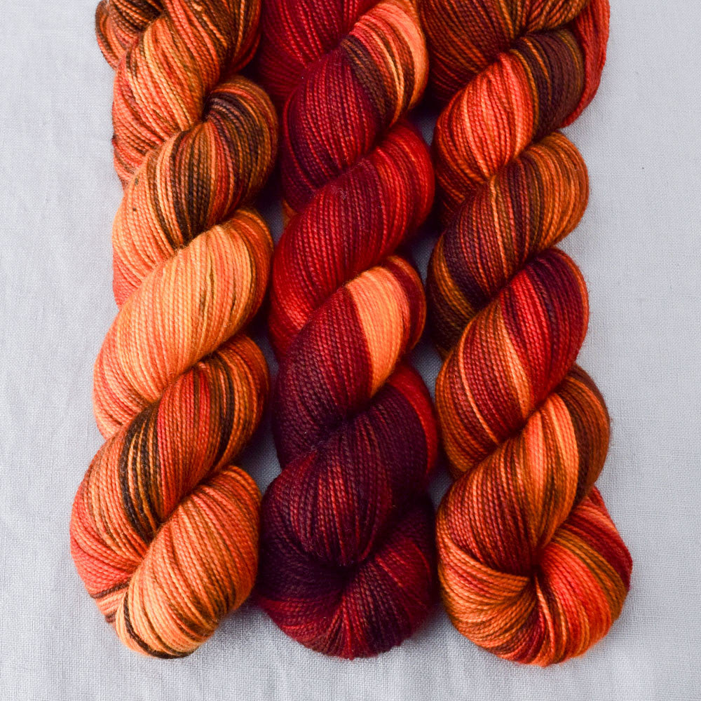 Wanna Go Crazy - Miss Babs Yummy 2-Ply superwash Merino wool yarn