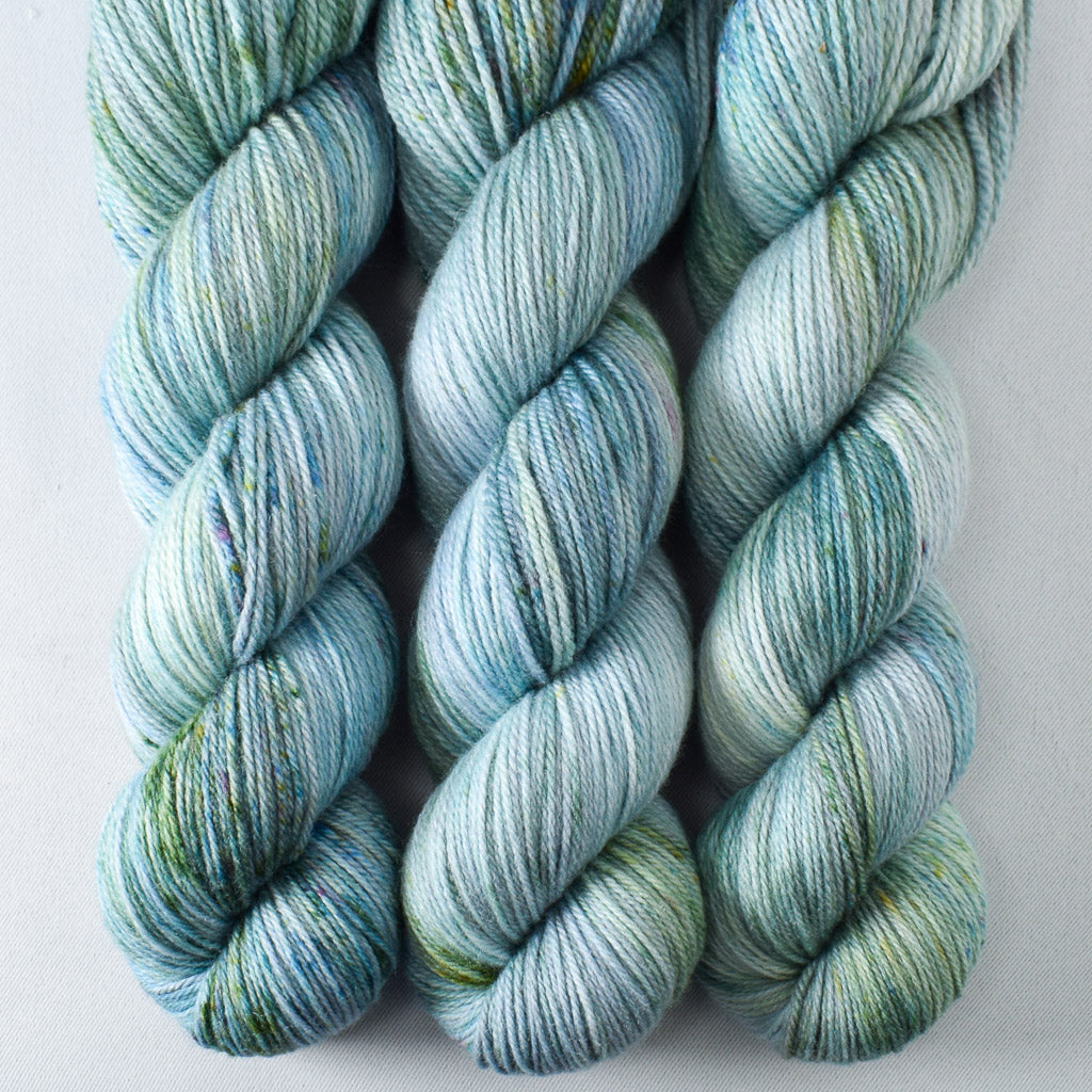 Ward Hill Dark - Miss Babs Killington wool and silk blend yarn