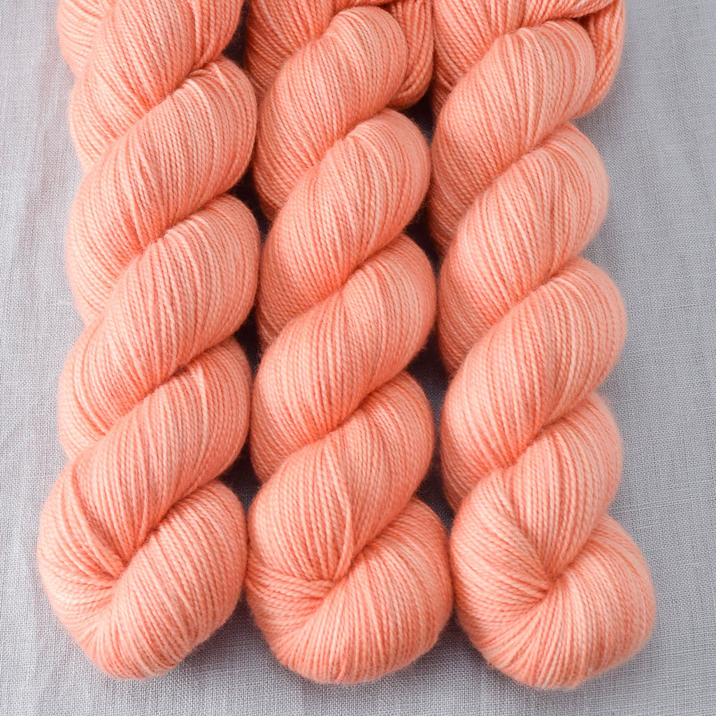 Warm Sienna - Miss Babs Yummy 2-Ply superwash Merino wool yarn