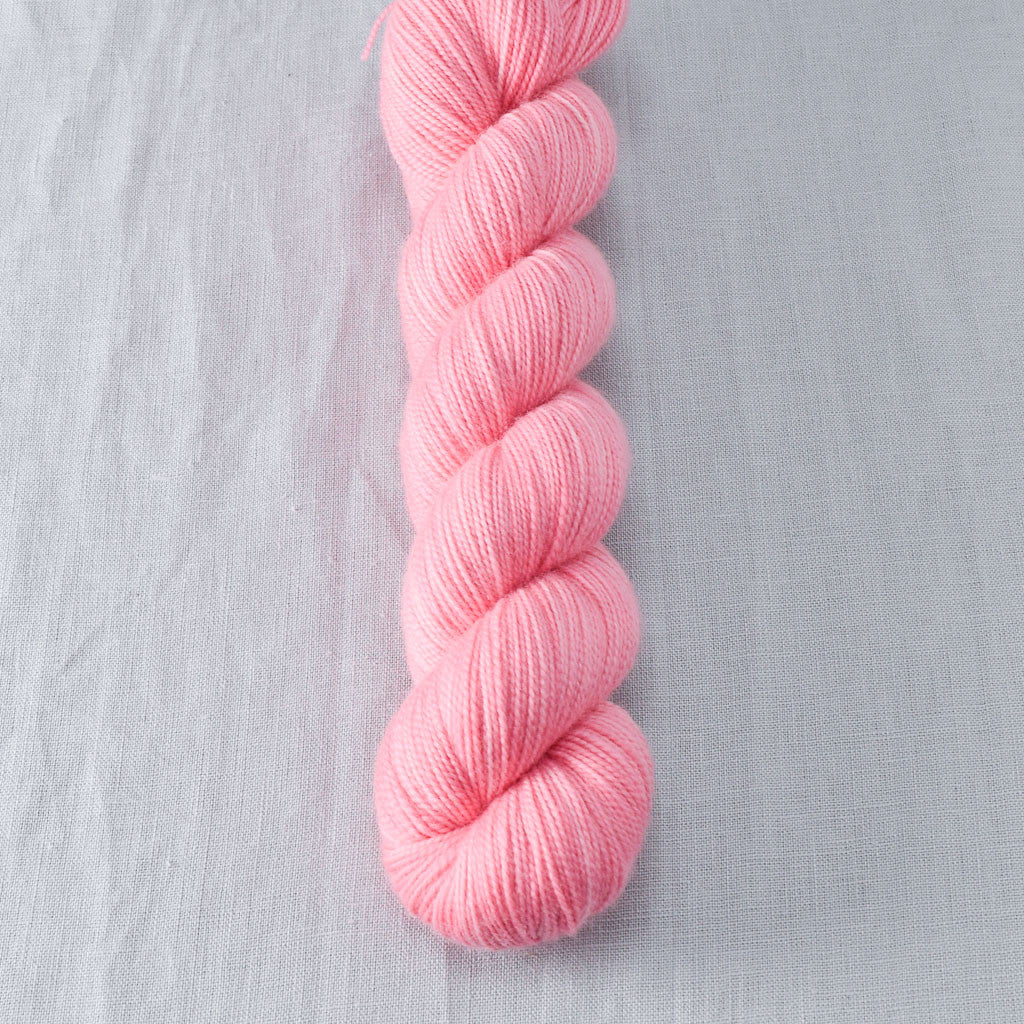 Watermelon Pink - Miss Babs Yummy 2-Ply superwash Merino wool yarn