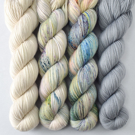 White Peppercorn, Morning Dream, Reedy River, Tyl - Miss Babs Yummy 2-Ply Quartet