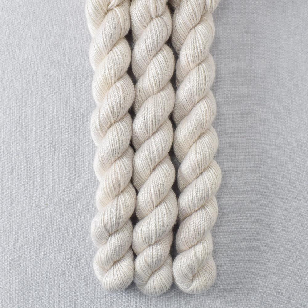 White Peppercorn - Miss Babs Sojourn cashmere and silk yarn