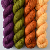 Wolfsbane, Moss, Leda, Coreopsis - Miss Babs Yummy 2-Ply Quartet