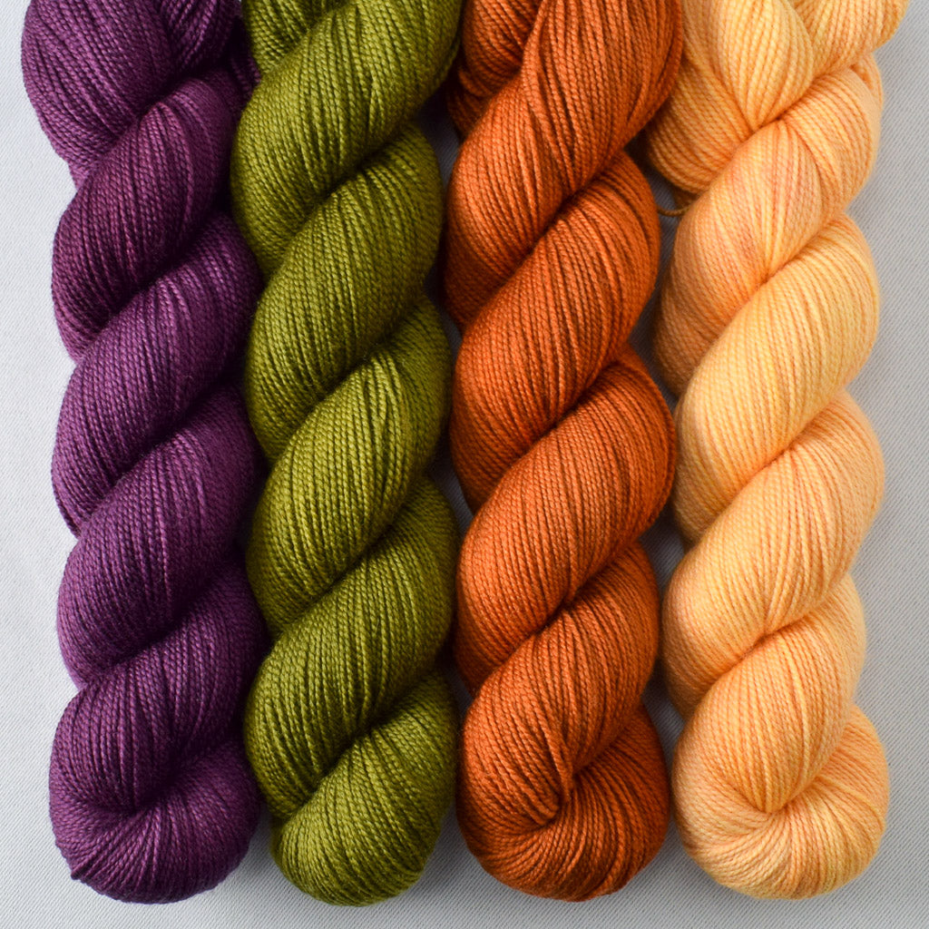 Wolfsbane, Moss, Leda, Coreopsis - Miss Babs Yummy 2-Ply Quartet