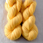 Yellow Amber - Miss Babs Yummy 2-Ply Toes superwash Merino wool yarn