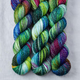 Ziggy Stardust - Miss Babs Estrellita fingering weight superwash merino and Lurex yarn