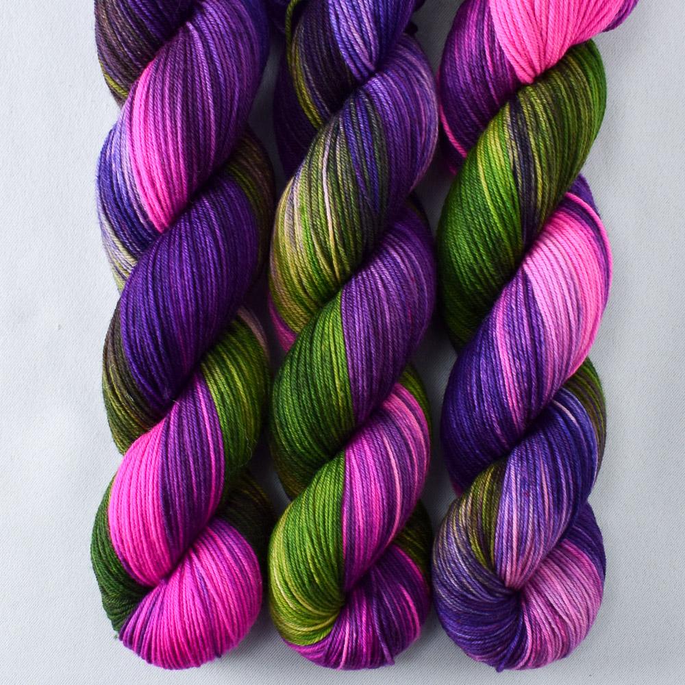 Zombie Honeymoon - Miss Babs Putnam Merino wool and nylon sock yarn