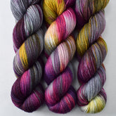 Zombie Prom - Miss Babs Killington wool and silk blend yarn