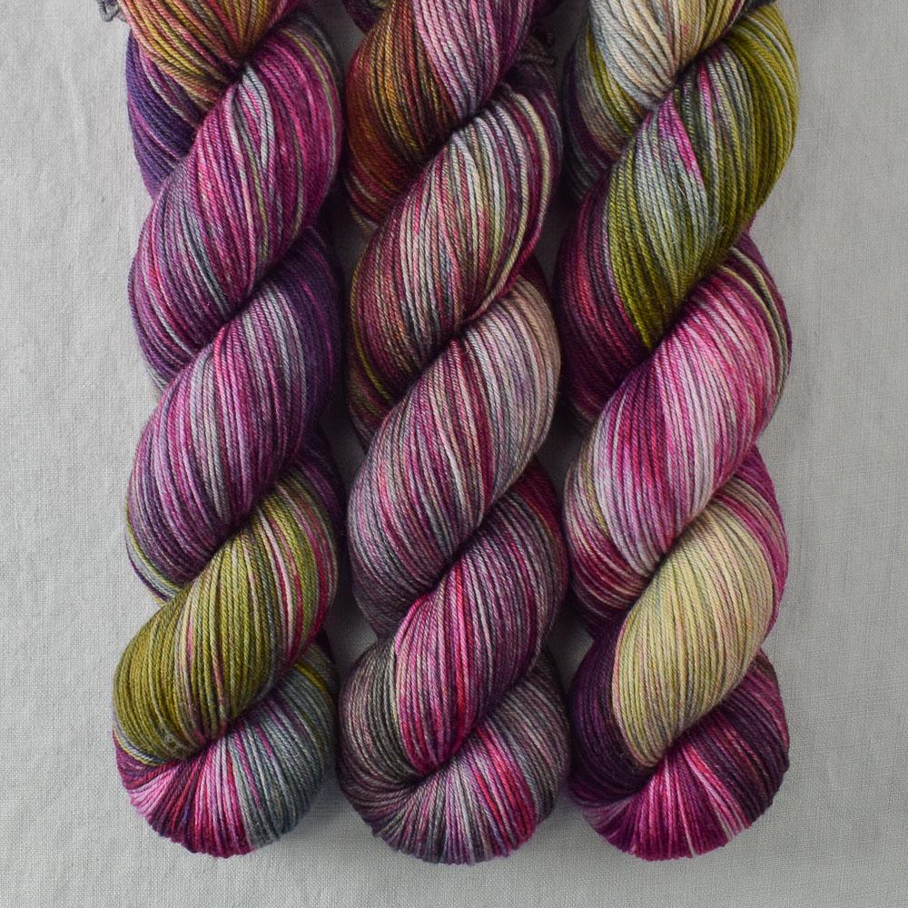 Zombie Prom - Miss Babs Putnam Merino wool and nylon sock yarn